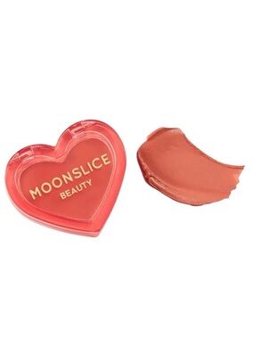 Moonslice Beauty Cream Blush in Cutie Pie Coral Pink New Vegan Cruelty Free